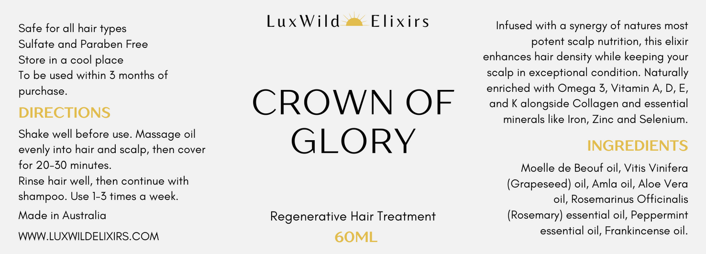 Crown of Glory - Regenerative Hair Growth Treatment
